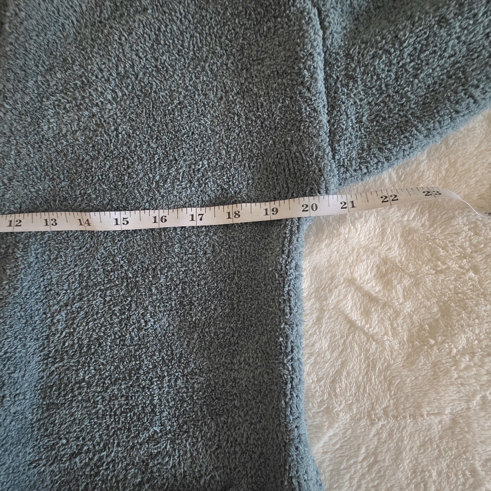 Heather Green Fuzzy Lounge Sweater Set Size M - Picture 6 of 15
